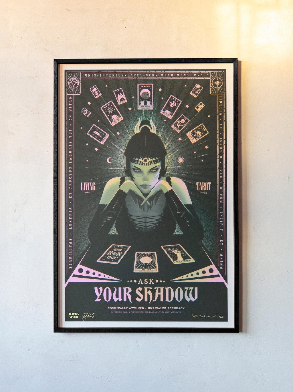 "ASK YOUR SHADOW" FINE ART PRINT