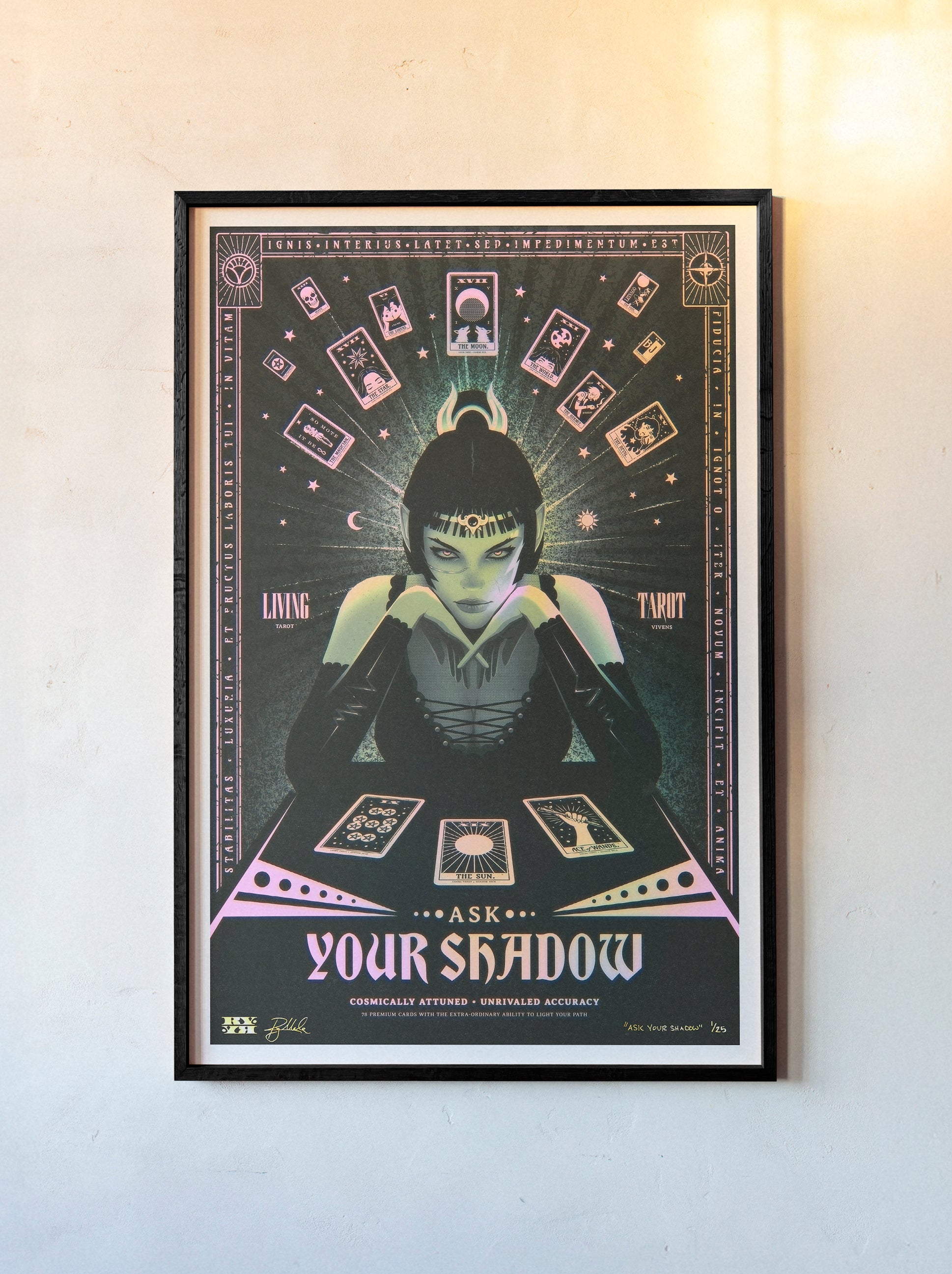 "ASK YOUR SHADOW" FINE ART PRINT