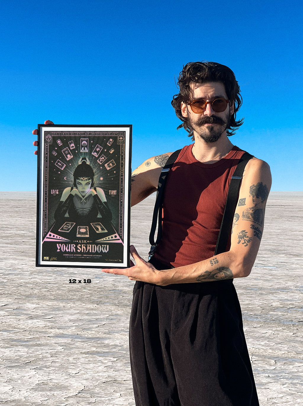 "ASK YOUR SHADOW" FINE ART PRINT