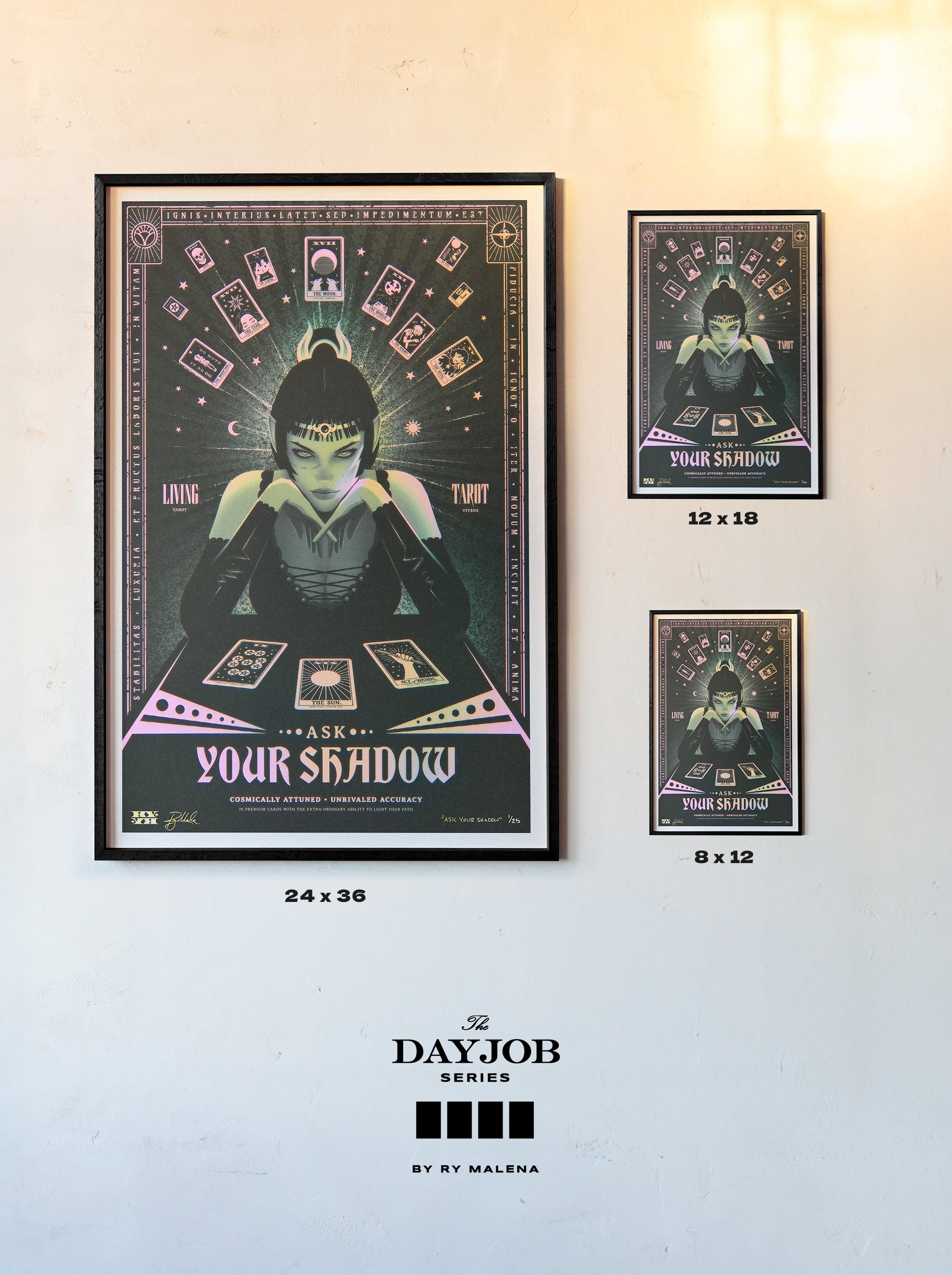 "ASK YOUR SHADOW" FINE ART PRINT