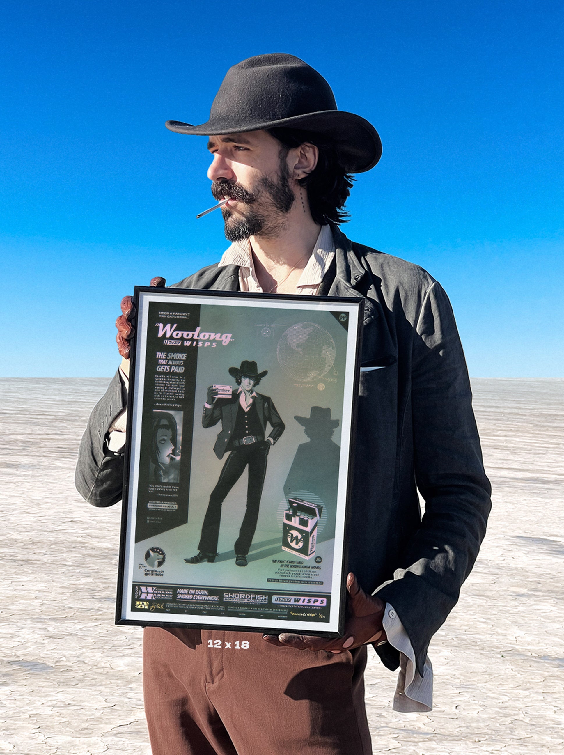 "WOOLONG WISPS" FINE ART PRINT