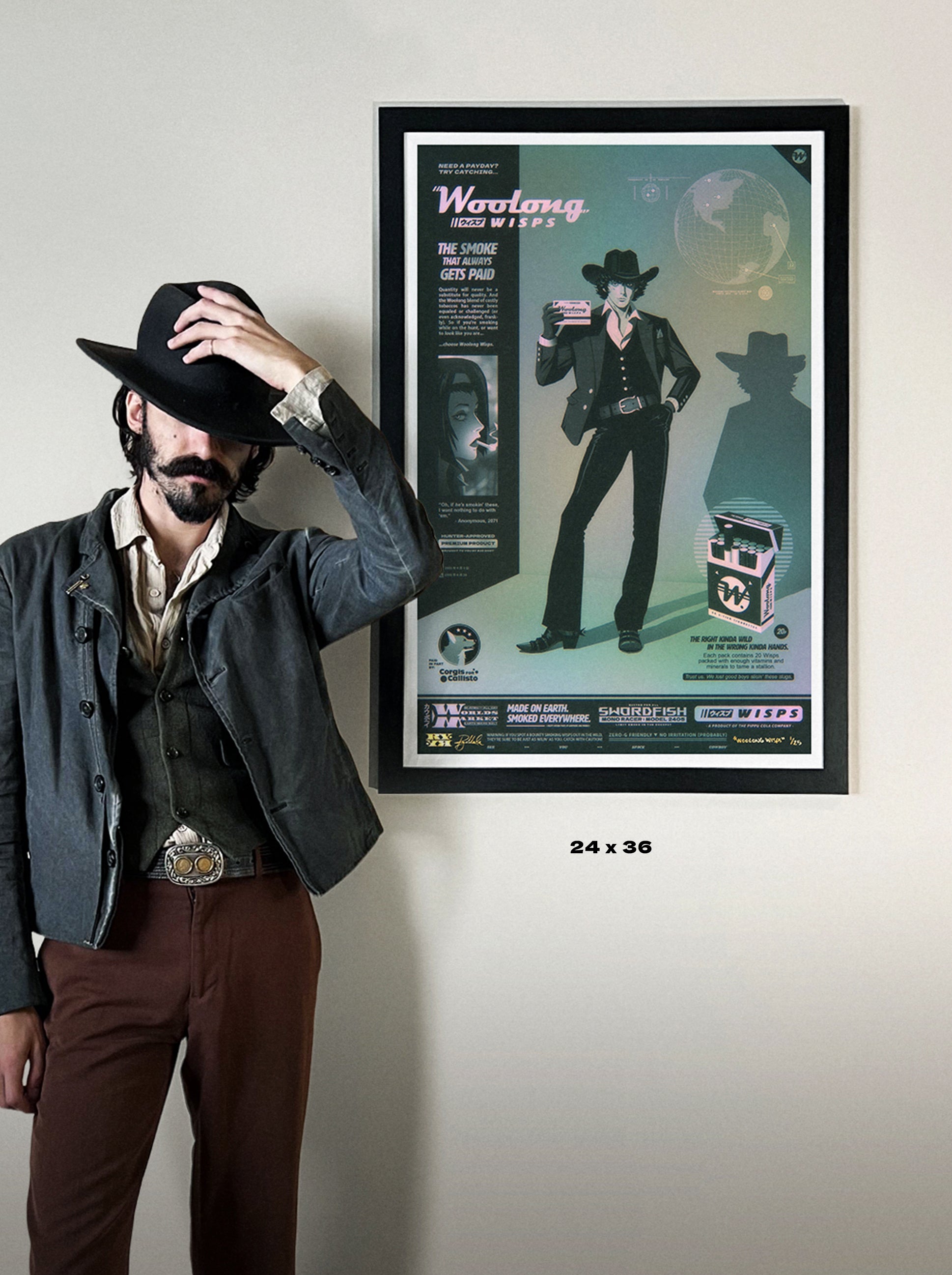 "WOOLONG WISPS" FINE ART PRINT